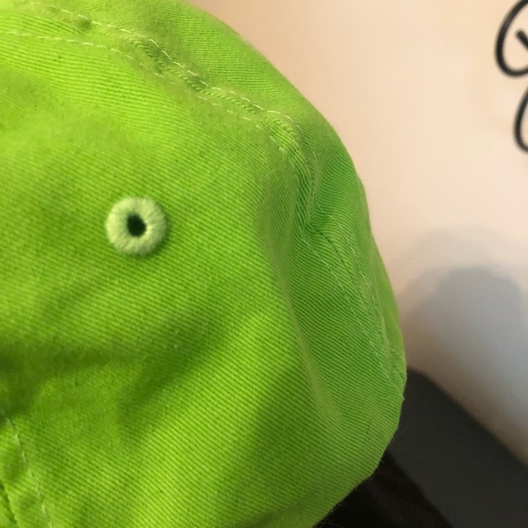 Vintage - Rare Shag designed Palm Springs Modernism Week Neon Green Hat - Picture 3 of 12